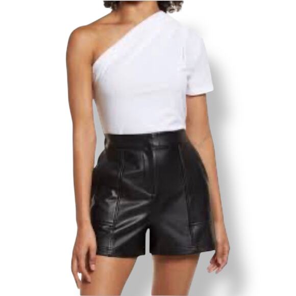 Halogen Tops - Halogen pleated one shoulder blouse NWT